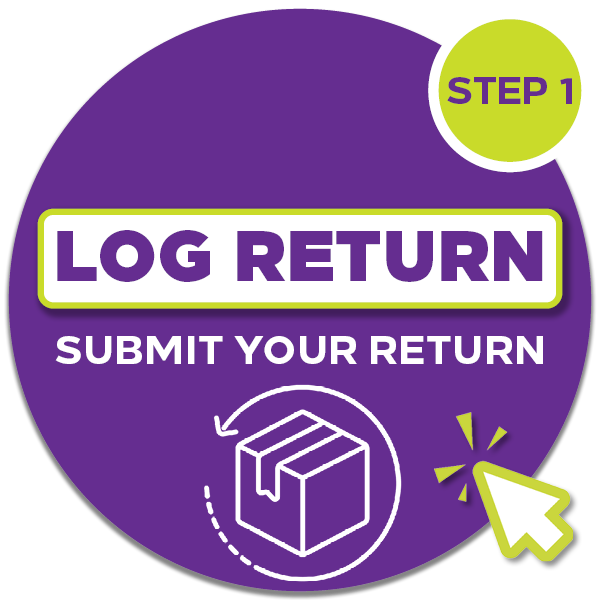 Log Your RETURN With Us